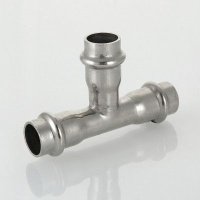 ᐉ Пресс-тройник из нержавеющей стали Valtec 15x12x15 мм ✔️ фото | ⏩ Progreem.by