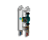 Насосная группа с трехходовым смесительным клапаном Север S 25/6 (Aisi)