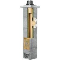 ᐉ Керамический дымоход Schiedel UNI (Rondo plus) d 160 - 7 м.п. тройник 45° ✔️ фото | ⏩ Progreem.by