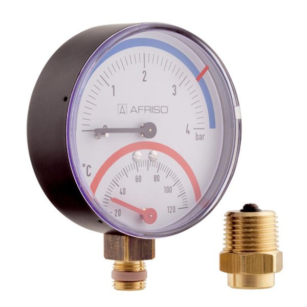 Термоманометр Afriso TM 80 RAD 0-10 бар ᐉ Термоманометр Afriso TM 80 RAD 0-10 бар ✔️ фото | ⏩ Progreem.by