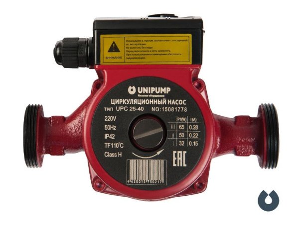 Циркуляционный насос Unipump UPC 25-60/180 ᐉ Циркуляционный насос Unipump UPC 25-60/180 ✔️ фото | ⏩ Progreem.by