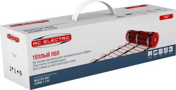 Нагревательный мат AC Electric Master Mat ACMM 2-150-3 ᐉ Нагревательный мат AC Electric Master Mat ACMM 2-150-3 ✔️ фото | ⏩ Progreem.by