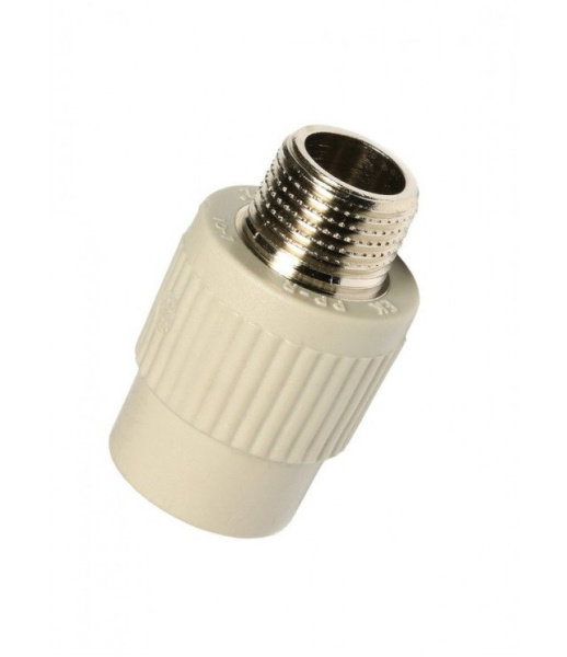 Муфта полипропиленовая Wavin Ekoplastik с переходом на нар. р. 20x1/2