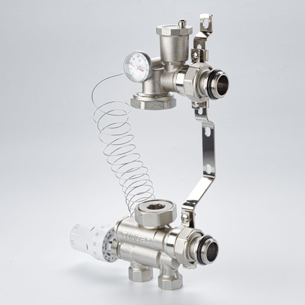 ᐉ Насосно-смесительный узел без насоса VALTEC ECOMIX 130 мм ✔️ фото | ⏩ Progreem.by