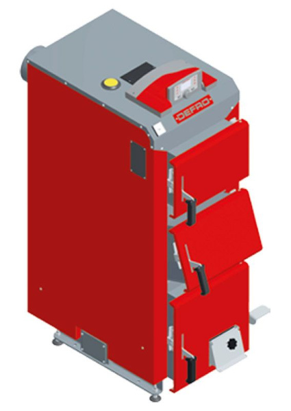 Твердотопливный котел Defro KDR Plus [35 кВт]