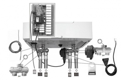 ᐉ Комплект подключения бойлера к электрическому котлу Protherm Скат 20015570 ✅ фото | Protherm ⭐ Progreem.by