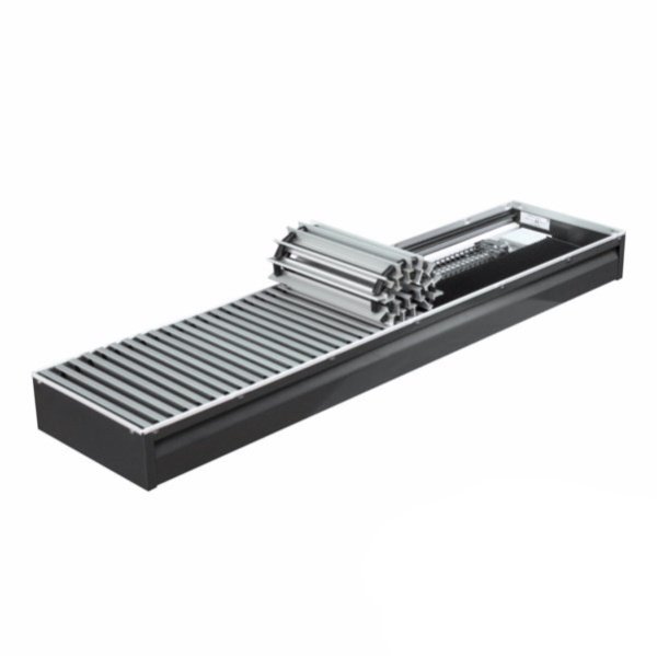 ᐉ Внутрипольный конвектор КЗТО Бриз В 380х120х2400 ✔️ фото | ⏩ Progreem.by