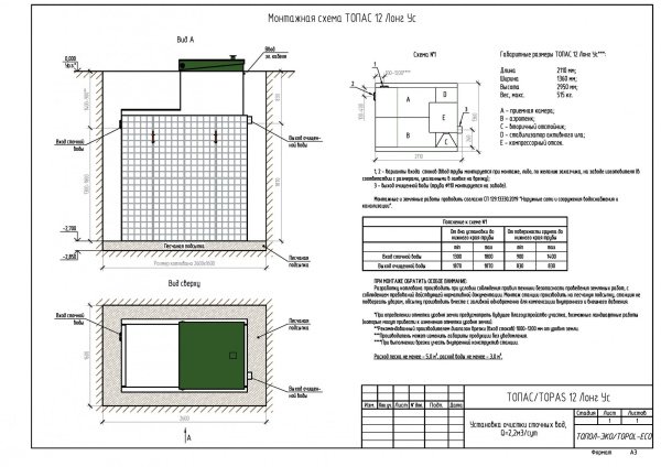 Септик Топол-Эко ТОПАС 12 Лонг Ус ᐉ Септик Топол-Эко ТОПАС 12 Лонг Ус ✔️ фото | ⏩ Progreem.by